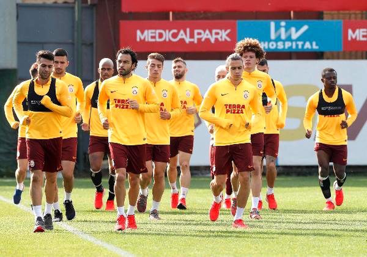 Galatasaray, Club Brugge maçı hazırlıklarını sürdürdü