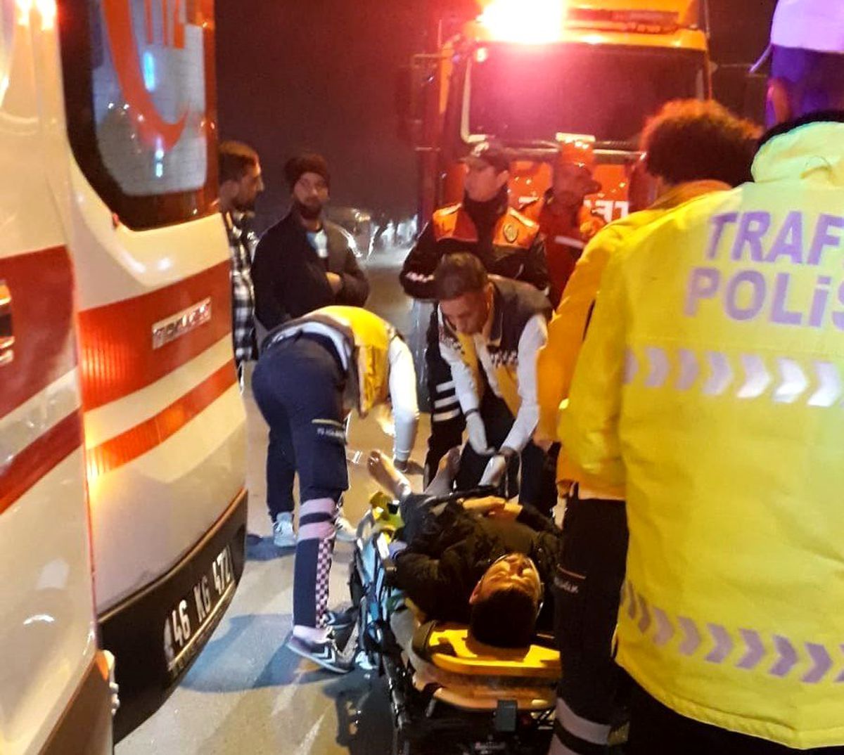 Kahramanmaraş\'ta trafik kazası: 1 ağır yaralı