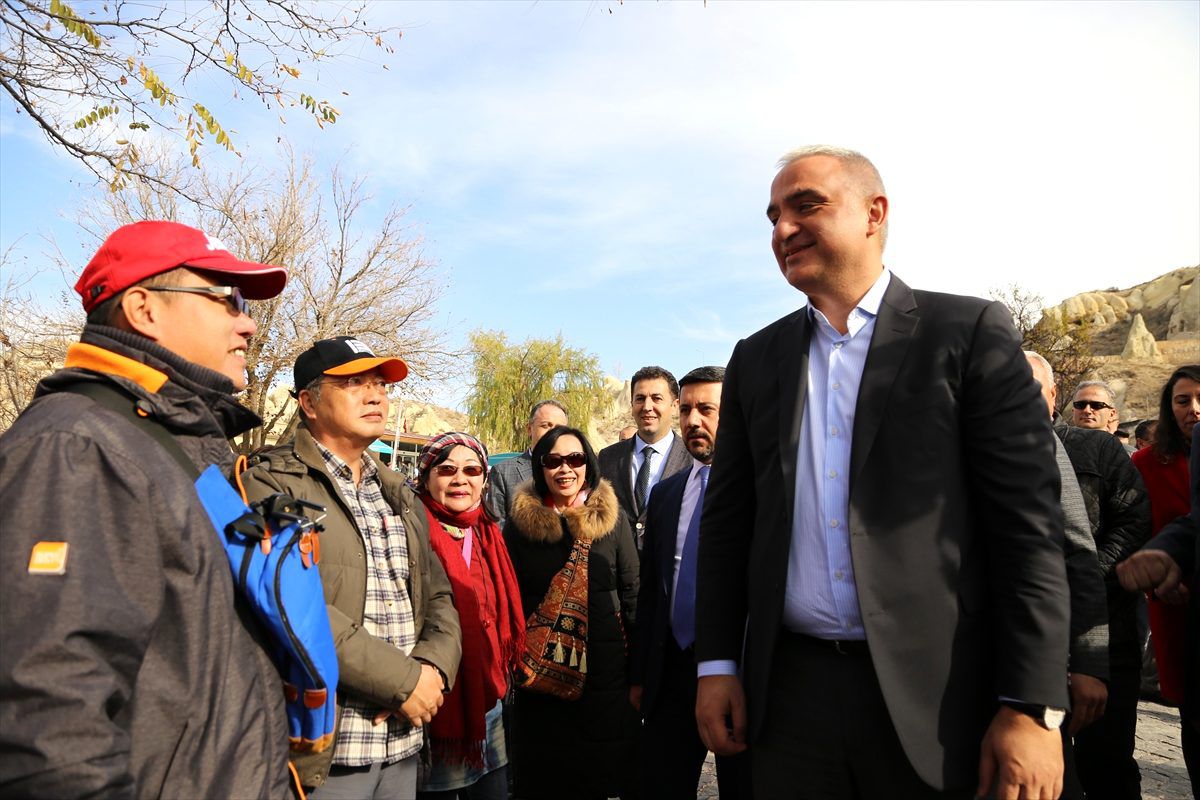 Kültür ve Turizm Bakanı Mehmet Nuri Ersoy Nevşehir\'de