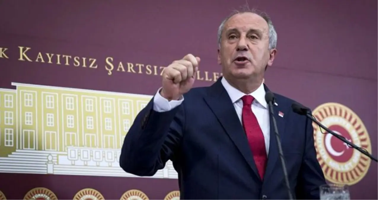 Muharrem İnce kendisiyle ilgili iddialara cevap verdi: Kumpası partim kurdu