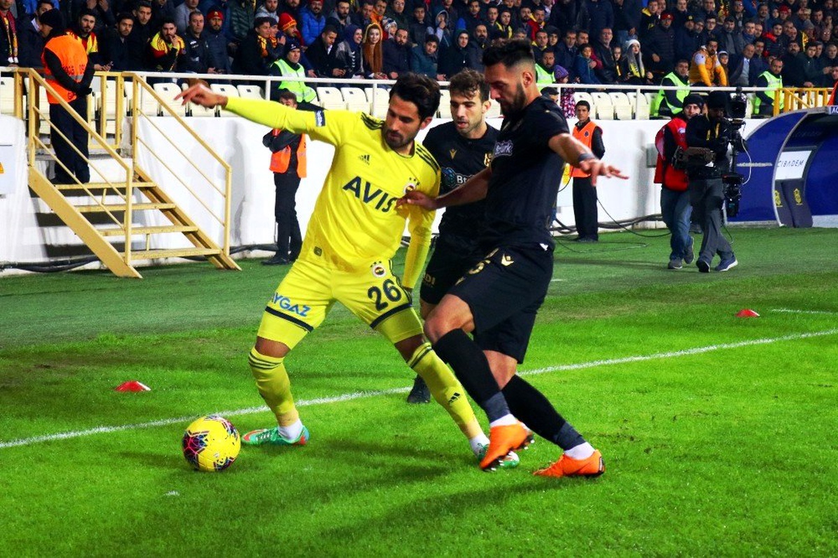 Süper Lig: Yeni Malatyaspor: 0 - Fenerbahçe: 0 (İlk yarı)