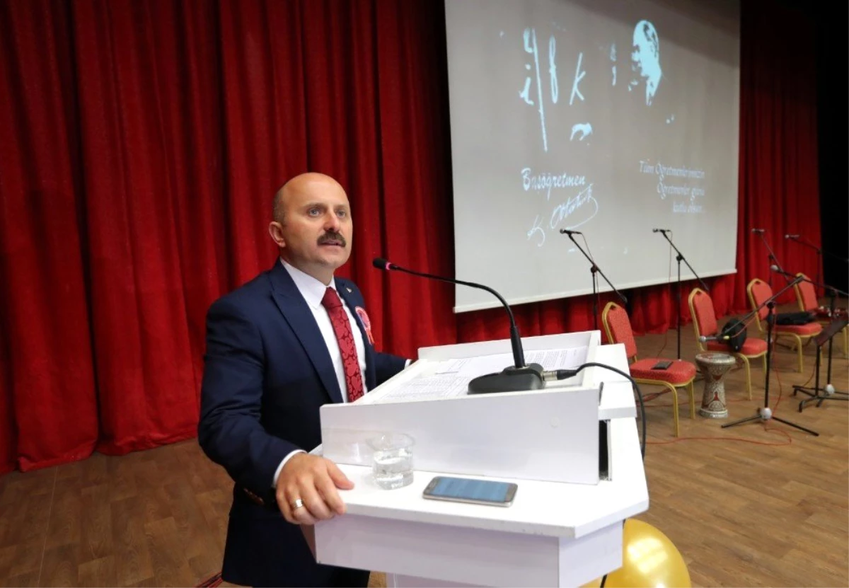 Vali Varol: "Bizler, Atatürk\'ün gelecek nesilleri öğretmenlere emanet ettiği o anlayışın...