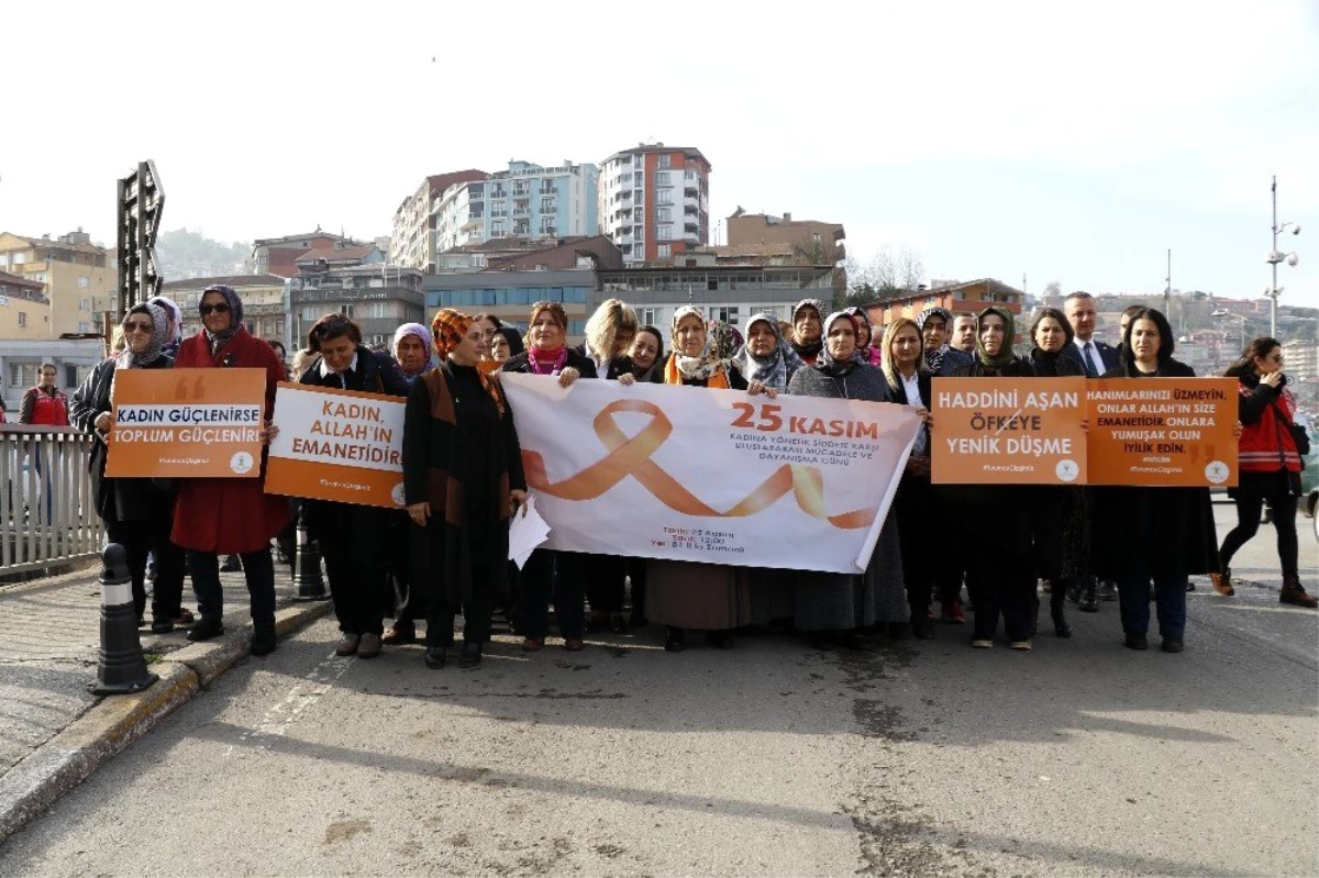 AK Partili Kadınlar "Kadına Yönelik Şiddeti" kınadı