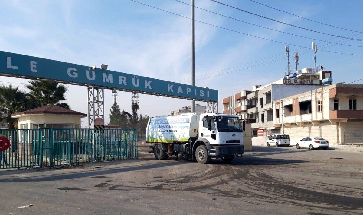 Akçakale Gümrük Kapısında çalışmalar son aşamaya geldi
