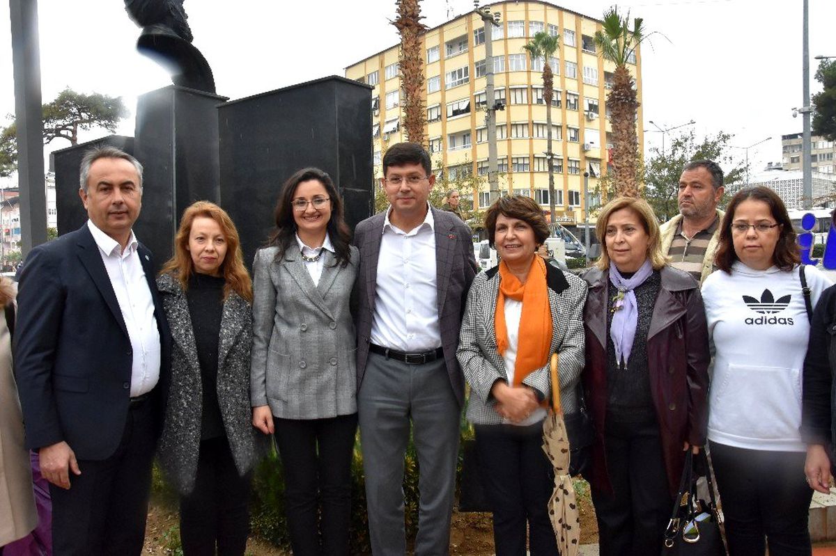 Başkan Özcan kadına şiddete dur dedi