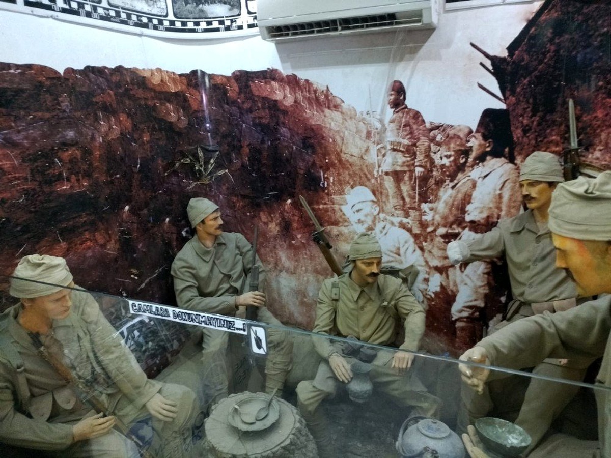 Çanakkale Savaşı Gezici Müzesi Buldan\'da