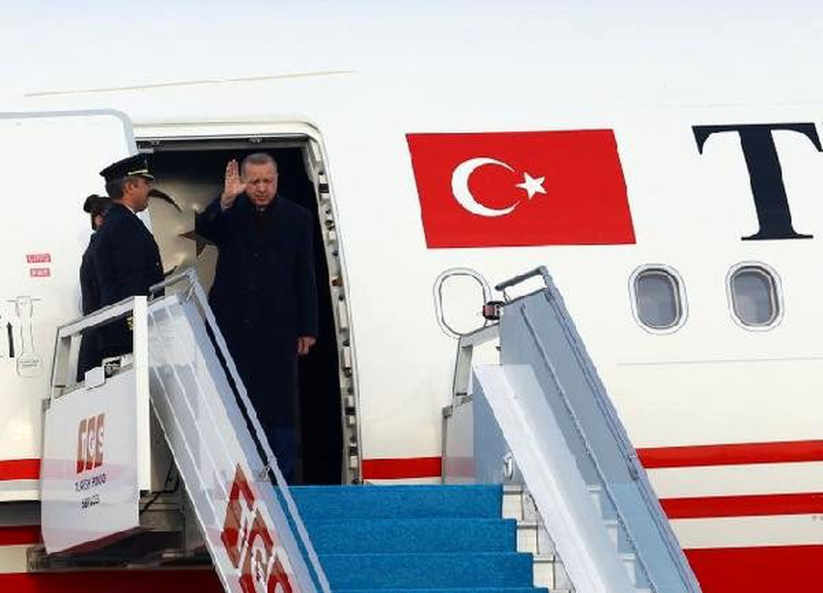 Cumhurbaşkanı Erdoğan, Katar\'a gitti