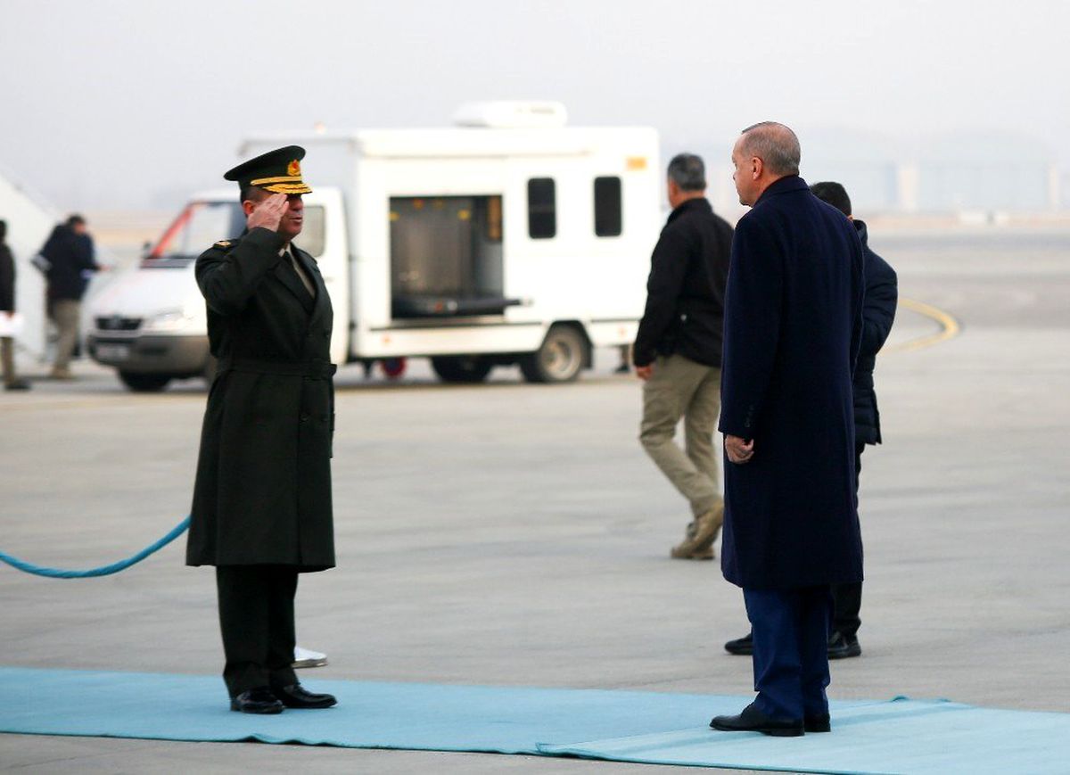 Cumhurbaşkanı Erdoğan Katar\'a hareket etti