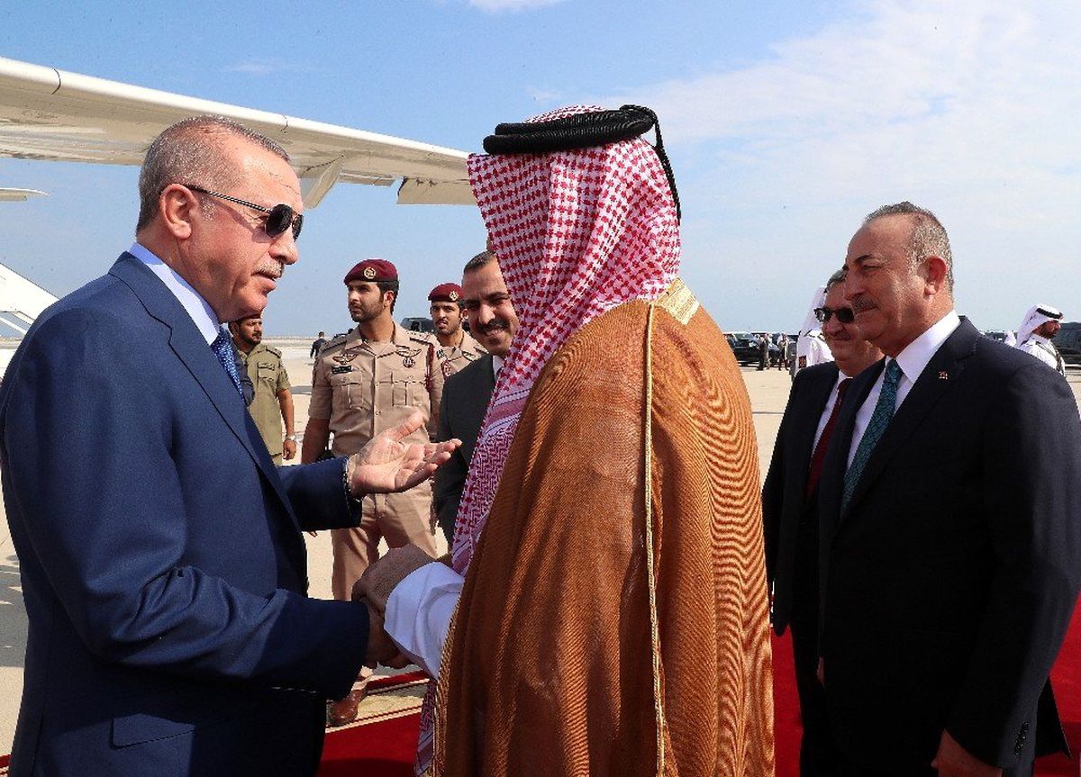Cumhurbaşkanı Erdoğan, Katar\'da