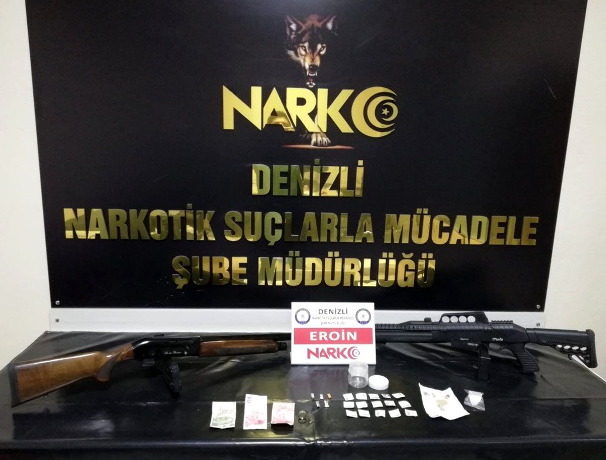 Denizli\'de uyuşturucu ticareti yapmak suçundan 16 kişi tutuklandı