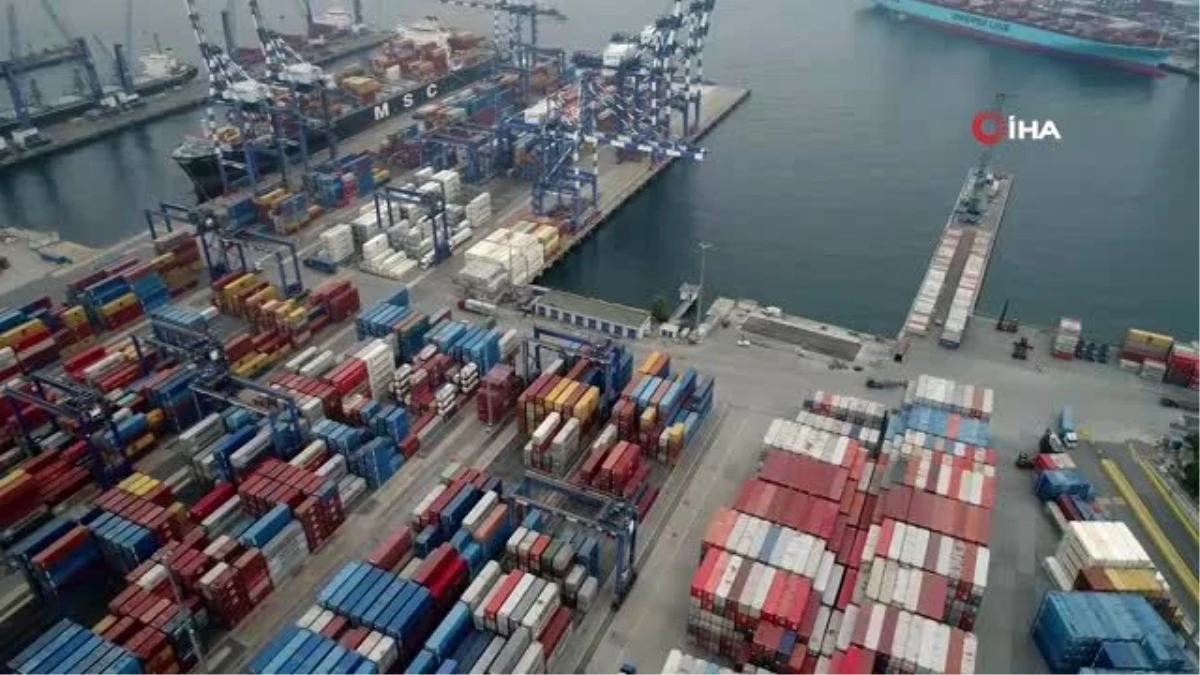İş kazalarına sahne olan Ambarlı Limanı drone ile havadan görüntülendi