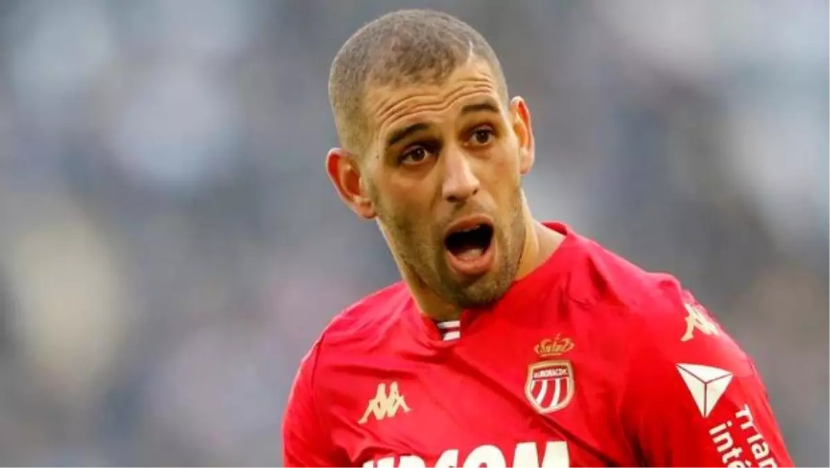 Islam Slimani önce attı sonra atıldı!