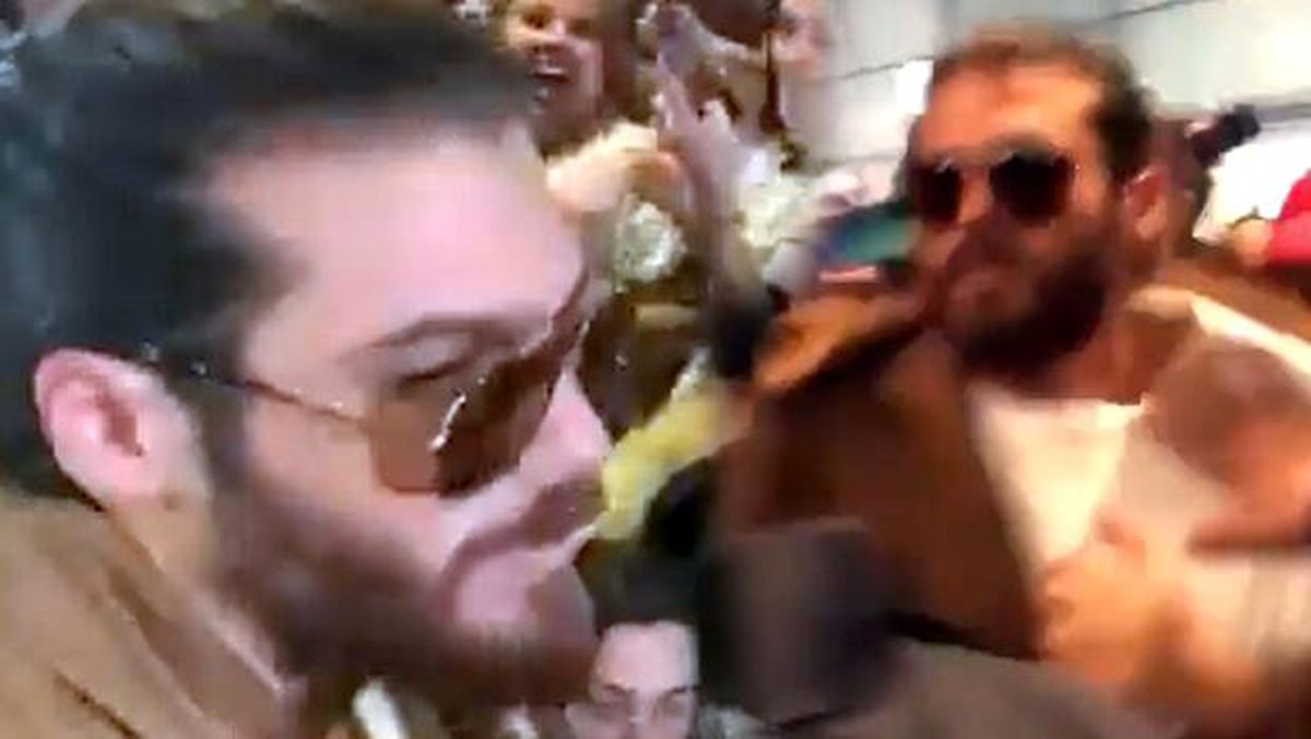 İspanya\'da Can Yaman izdihamı! Polis korumasıyla geçti