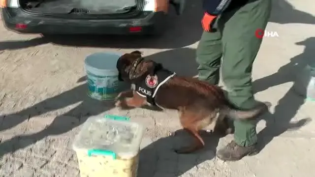 Kavurma arası uyuşturucu polise takıldı - Son Dakika