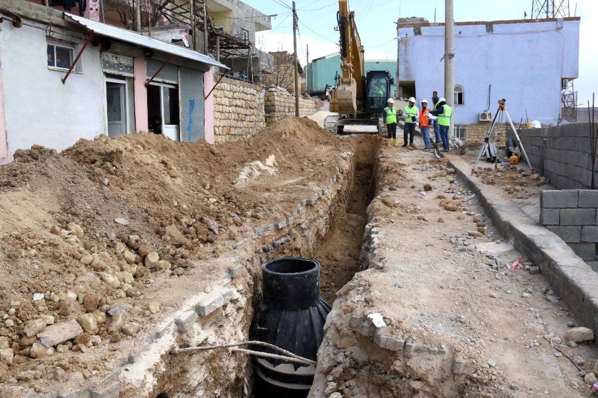 Mardin\'de alt yapı çalışmaları başarıyla devam ediyor