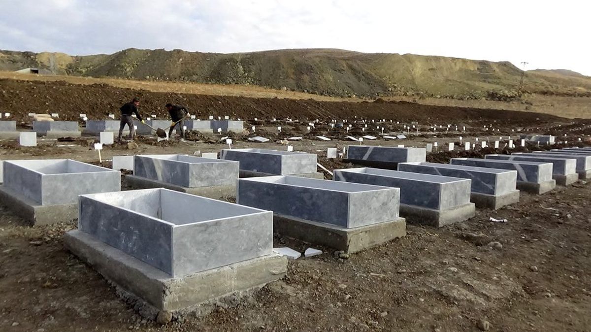 Muş\'ta 2 bin 128 mezarın nakil işlemi başlatıldı