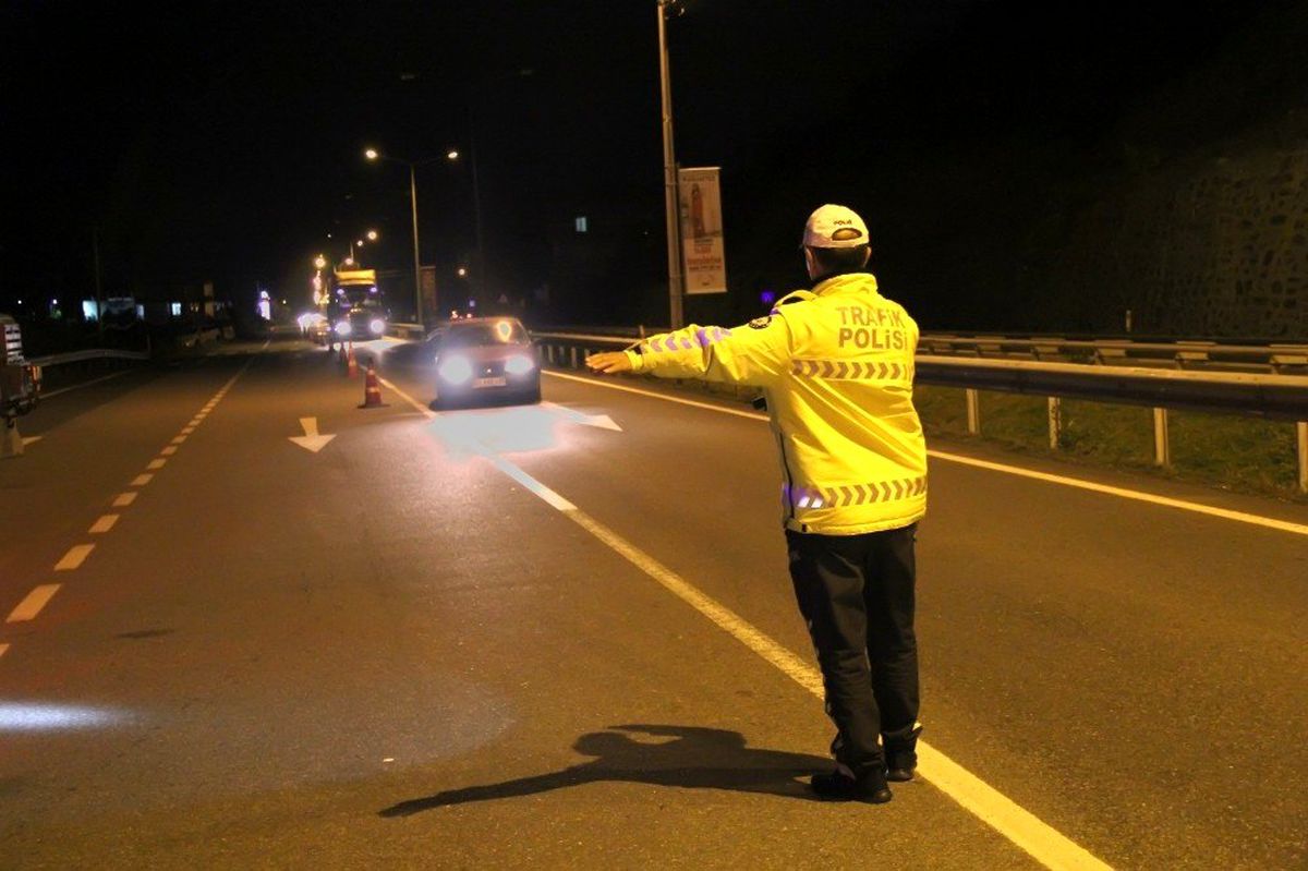 Ordu\'da son bir haftada 30 sürücünün sürücü belgesine el konuldu