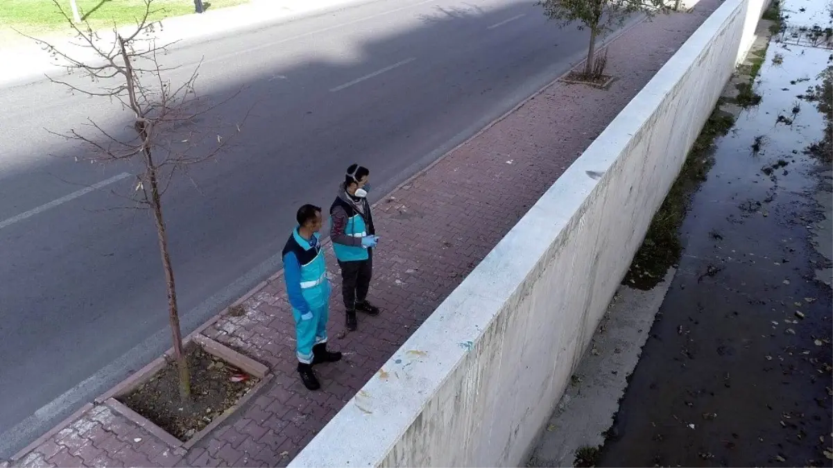 (Özel) Bu ressamın tuvali, kentin boş duvarları