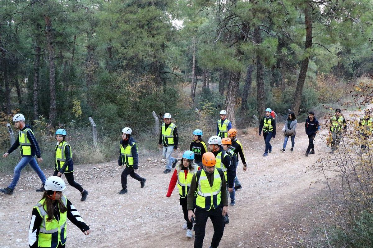 (Özel) Pamukkale Üniversitesi DAK ekibinden gerçeğini aratmayan tatbikat