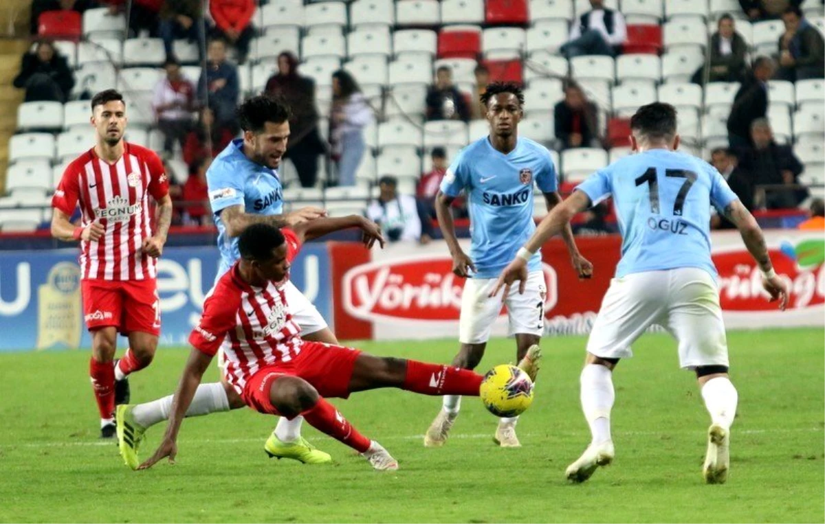 Süper Lig: Antalyaspor: 1 - Gaziantep FK: 1 (Maç sonucu)