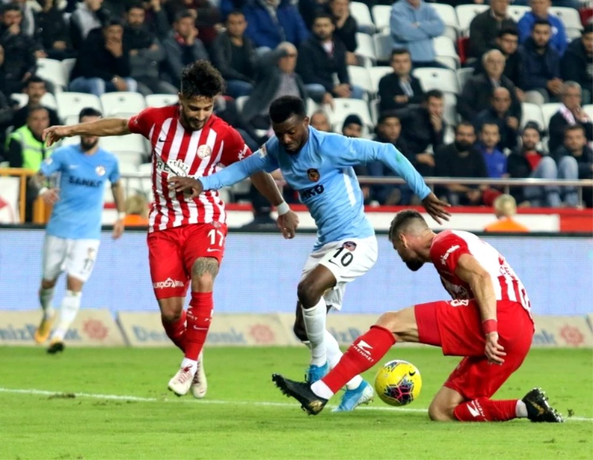 Süper Lig: Antalyaspor: 1 - Gaziantep FK: 1 (Maç sonucu)