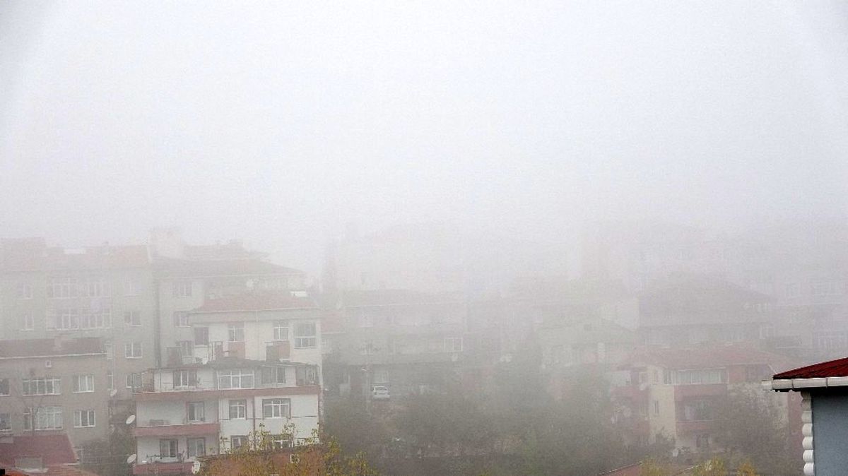 Tekirdağ\'da yoğun sis