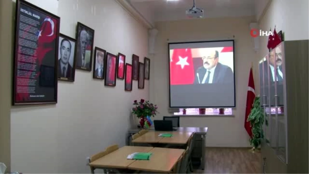 YÖK Başkanı Saraç\'a Fahri Doktora unvanıYÖK Başkanı Yekta Saraç Azerbaycan\'da