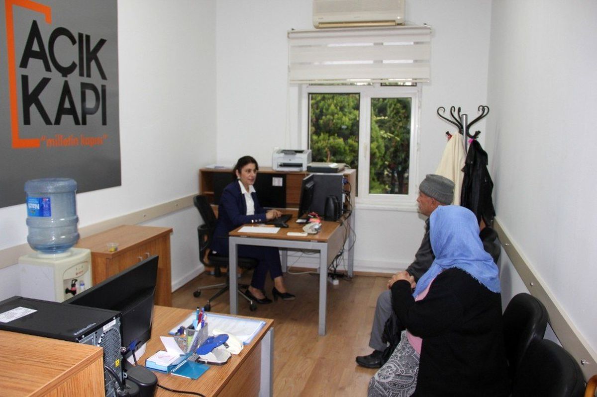 Açık Kapı Bürosu Manavgat\'ın hizmetinde