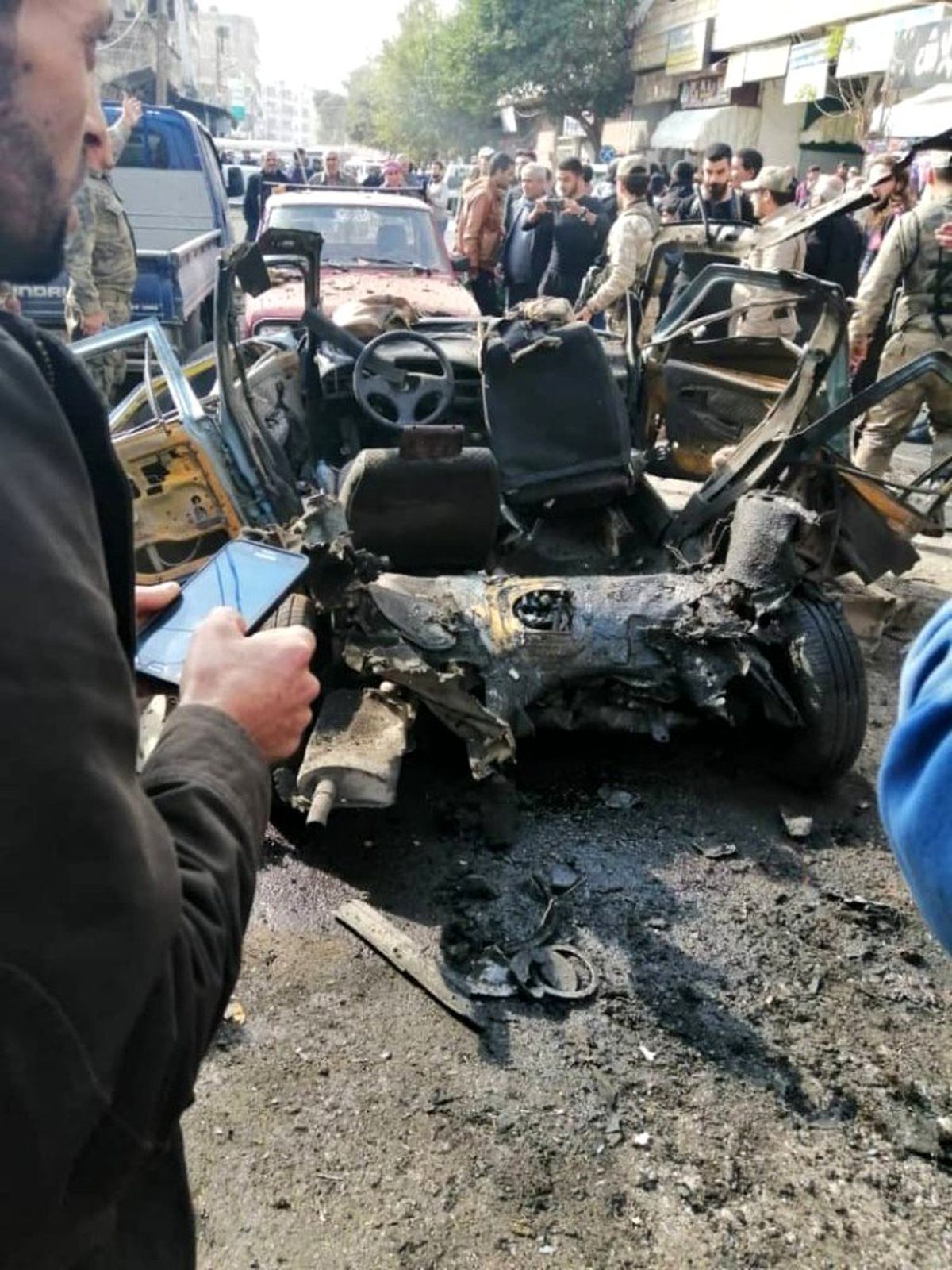 Afrin\'de bombalı saldırı: 5 yaralı