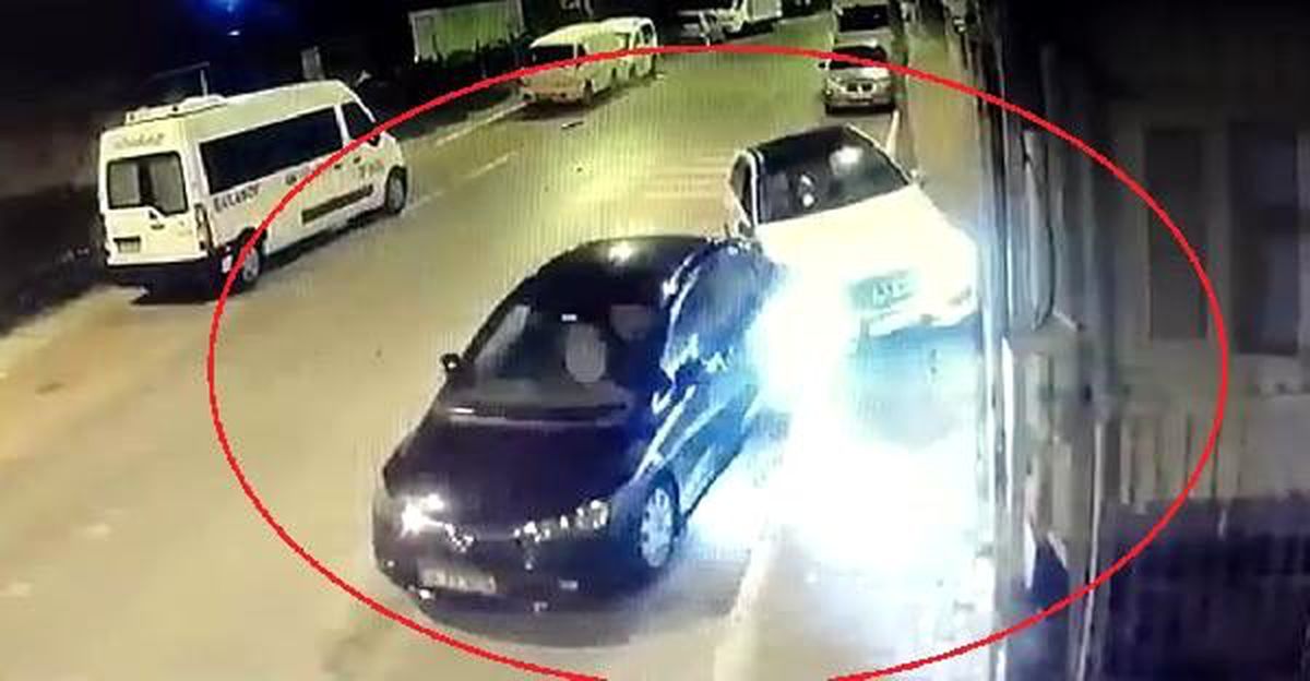 Avcılar\'da iki otomobile çarptı, kısa sürede yakalandı