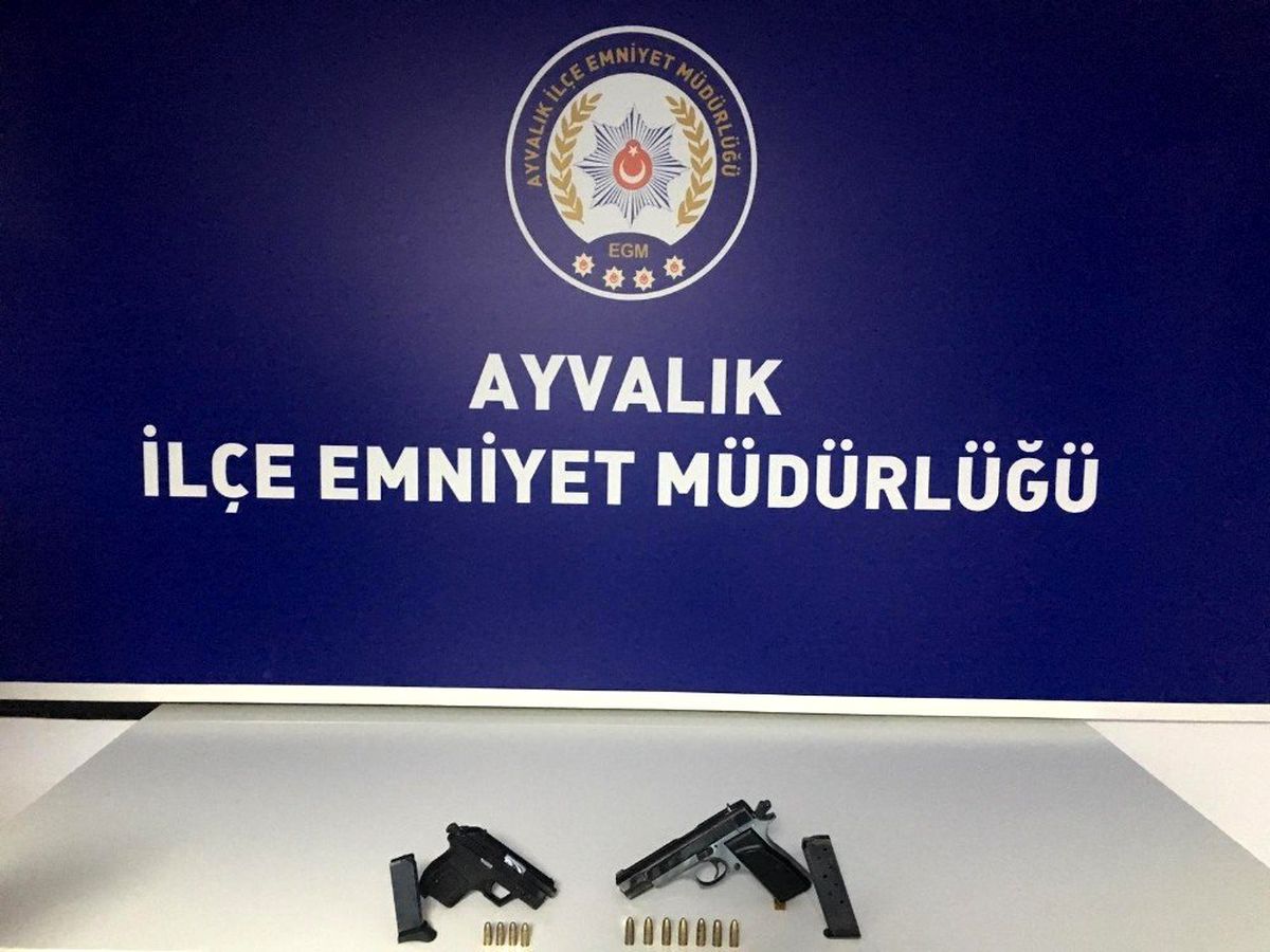 Balıkesir\'in Körfez ilçelerinde 6 silah ele geçirdi