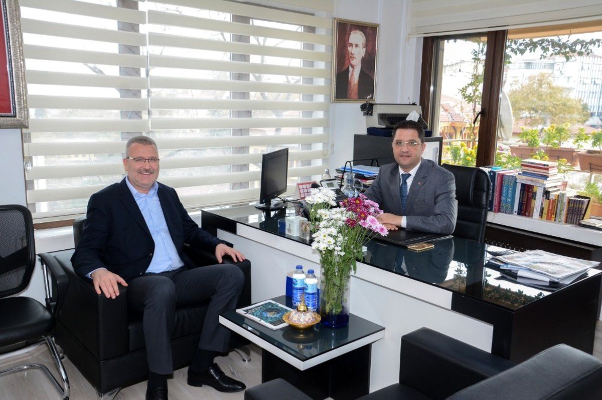 Başkan Özkan\'dan Basın İlan Kurumu\'na ziyaret
