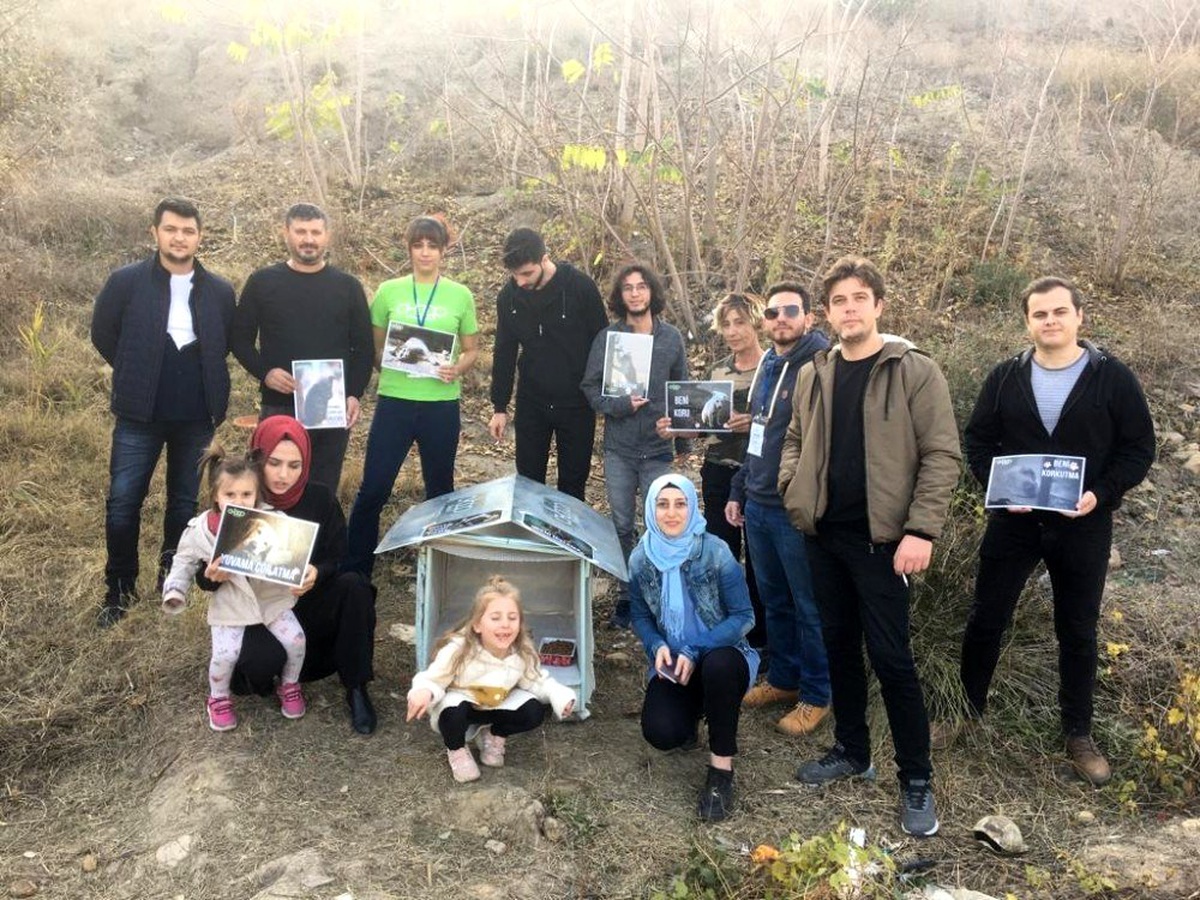 Bilecik Belediyesi ve AHBAP üyelerinden güzel çalışma