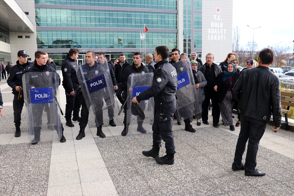 Bolu Adliyesinde çıkan arbedede 3 kişi gözaltına alındı