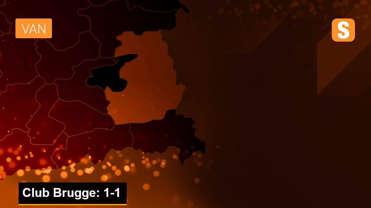 Club Brugge: 1-1