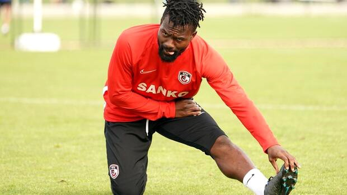 Gaziantep FK\'da Abdul Aziz Tetteh 3 ay daha yok