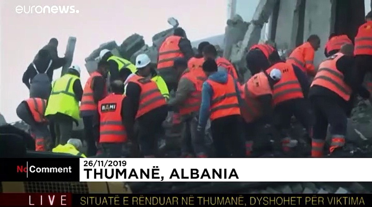 İki ayda iki kez sallanan Arnavutluk\'ta en az 13 kişi yaşamını yitirdi