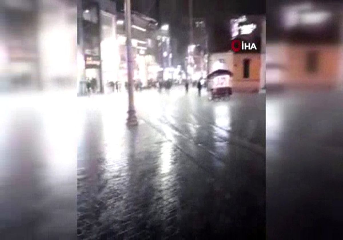 İstanbul\'da beklenen yağmur başladı