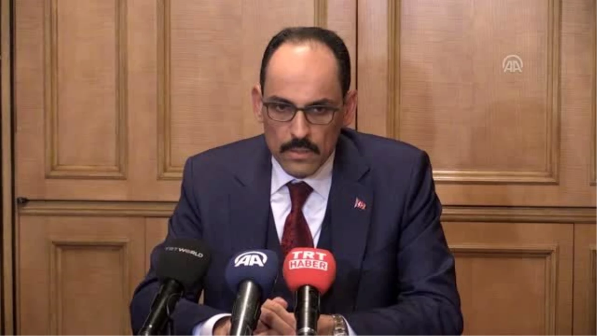 Kalın: "Kıbrıs meselesi çözülmediği zaman Doğu Akdeniz, oradaki doğal rezervler sorun olmaya devam...