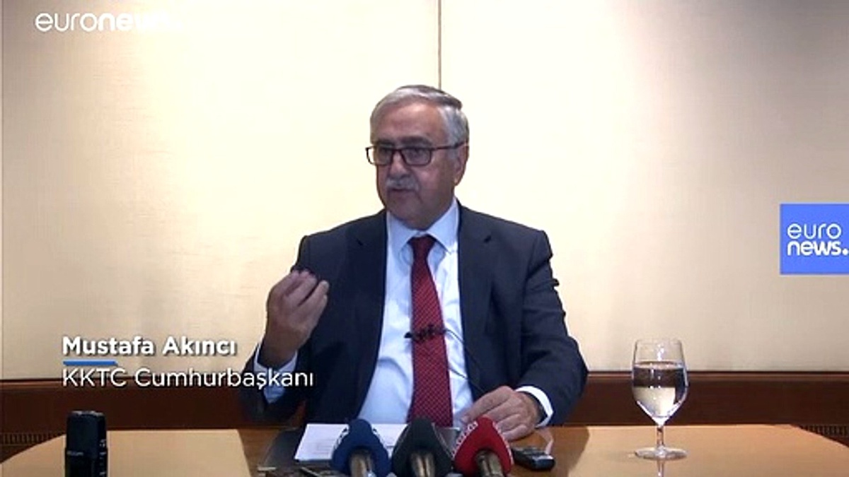 KKTC Cumhurbaşkanı Akıncı Berlin\'de konuştu: Rayından çıkmış treni rayına yerleştirdik