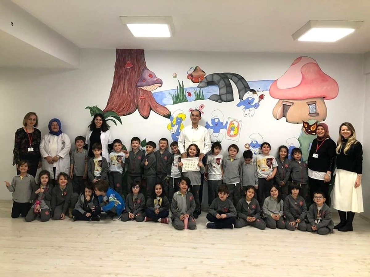 Minik öğrencilere ağız ve diş sağlının önemi anlatıldı