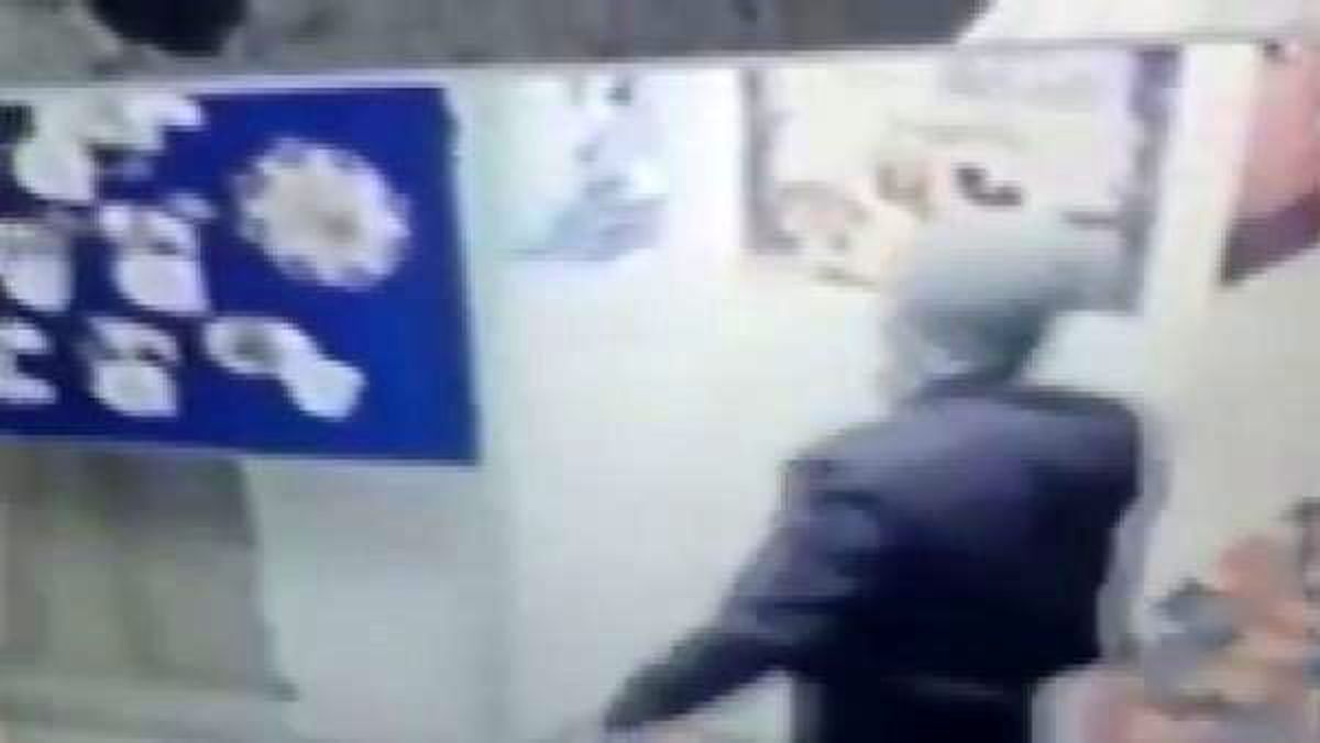 Okullardan televizyon ve dizüstü bilgisayar çalan şüpheli kamerada