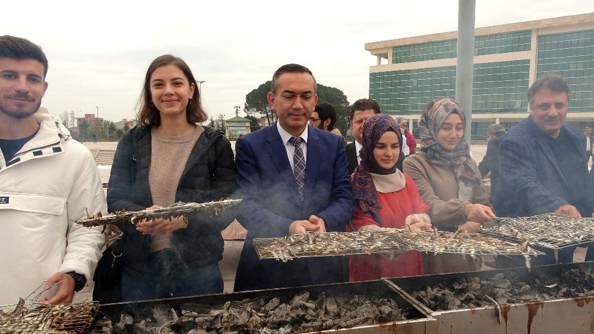 Ordu Üniversitesinde \'hamsi\' festivali