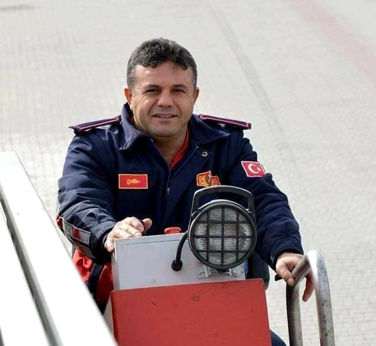 Şehit itfaiyeci anıldı