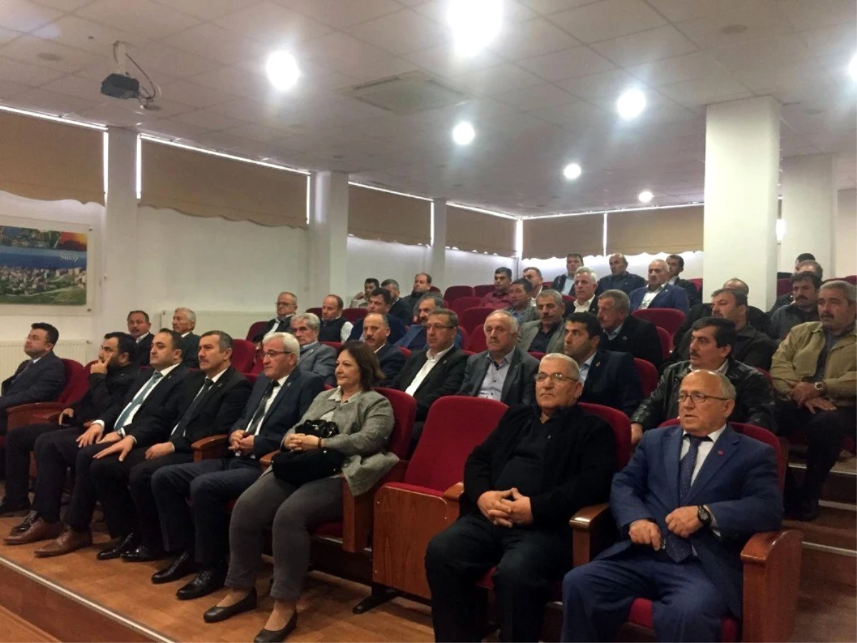 Sinop\'ta Birlik Başkanlığı Encümen Seçimi yapıldı