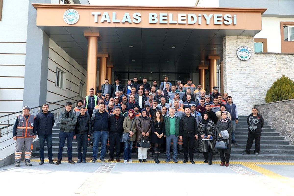 Talas İş Güvenliğine Önem Veriyor