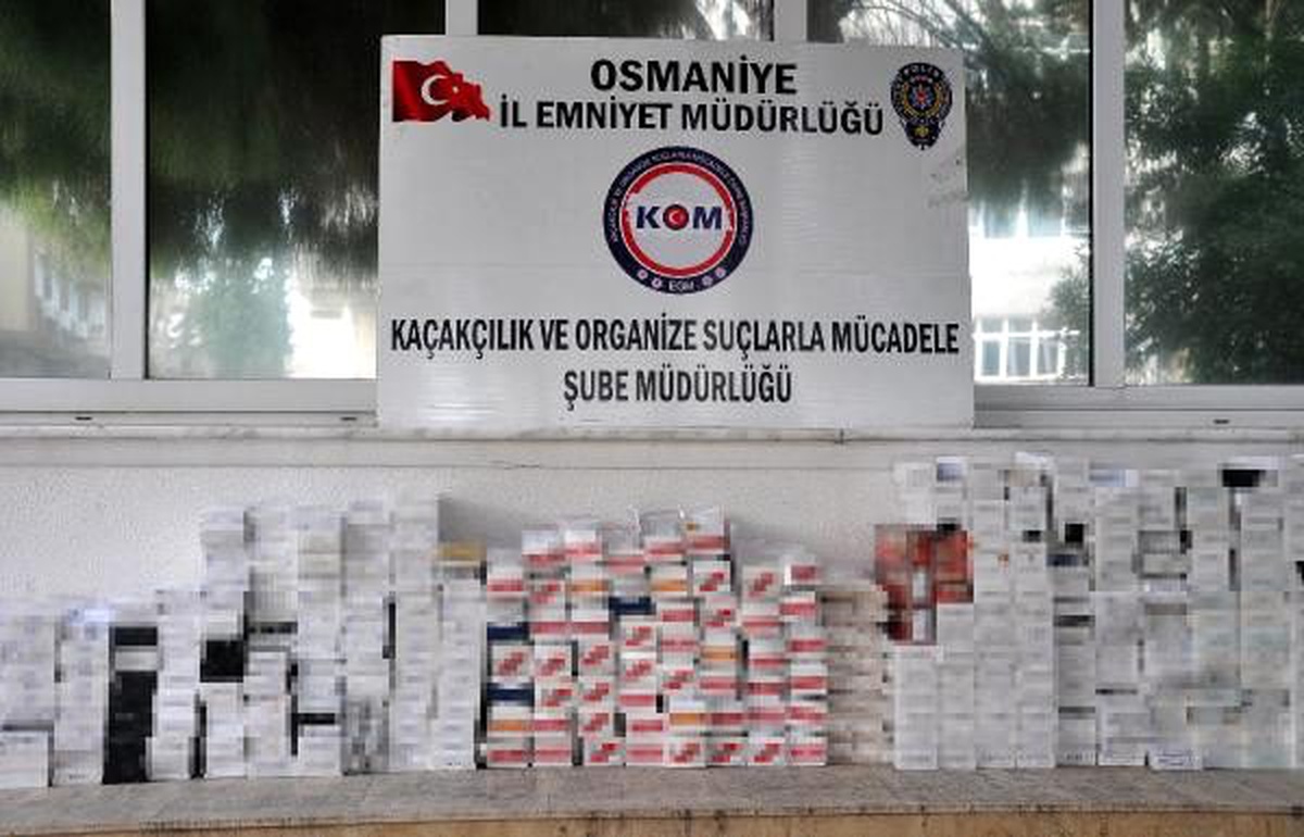 Tandır kuyusundan kaçak sigara çıktı