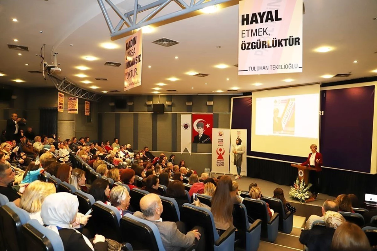 Tekelioğlu, hayallerinin peşinden koşan kadınlarla bir araya geldi