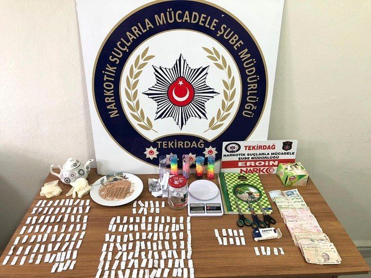 Tekirdağ\'da uyuşturucu operasyonu: 4 gözaltı