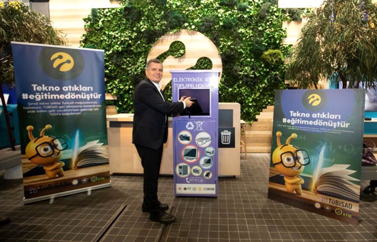 Turkcell, elektronik atıklarla eğitime kaynak sağlayacak